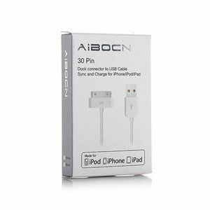 Aibocn MFi Certified 30 Pin Sync and Charge Dock Cable for iPhone 4 4S / iPad...